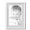 ArtToFrames 15x21" Matted Picture Frame with 11x17" Single Mat Photo Opening Framed in 1.25" White and 2" Mat (FWM-3966-15x21)